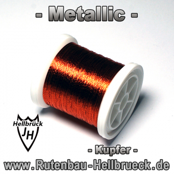 Bindegarn Metallic - Farbe: Kupfer -C-